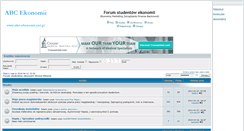 Desktop Screenshot of forum.abc-ekonomii.net.pl
