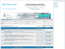 Tablet Screenshot of forum.abc-ekonomii.net.pl